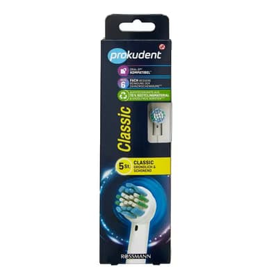 Prokudent Diş Fırçası Şarjlı Yedek Başlık 5'li