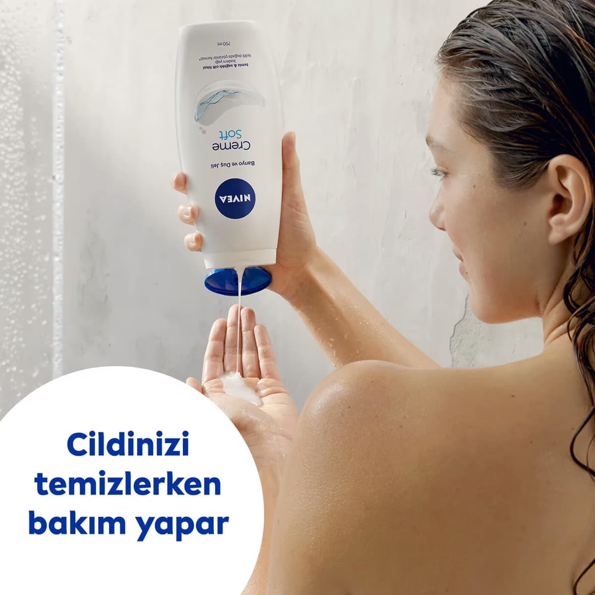 Nivea Duş Jeli Creme Soft 500 ml 2