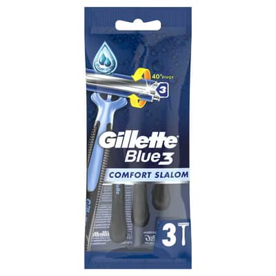 Gillette Blue3 Slalom Kullan At Tıraş Bıçağı 3'lü