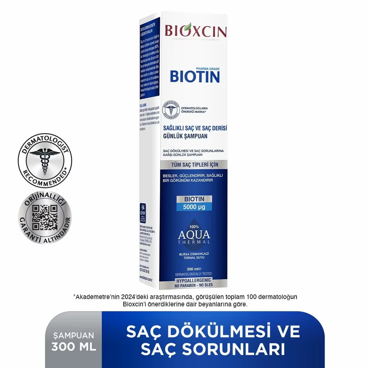 Bioxcin Şampuan Biotin 300 ml 2