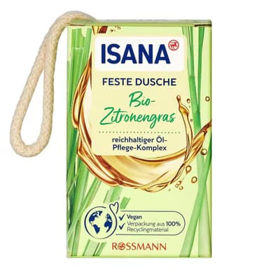 Isana Katı Duş Jeli Limon Çimeni 100 gr
