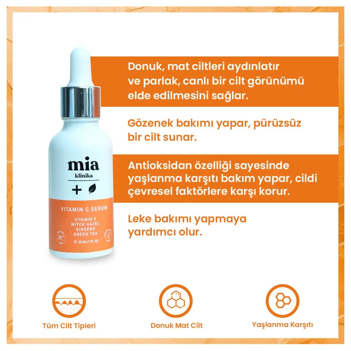 Mia Klinika C Vitamini Serumu 30 ml 4