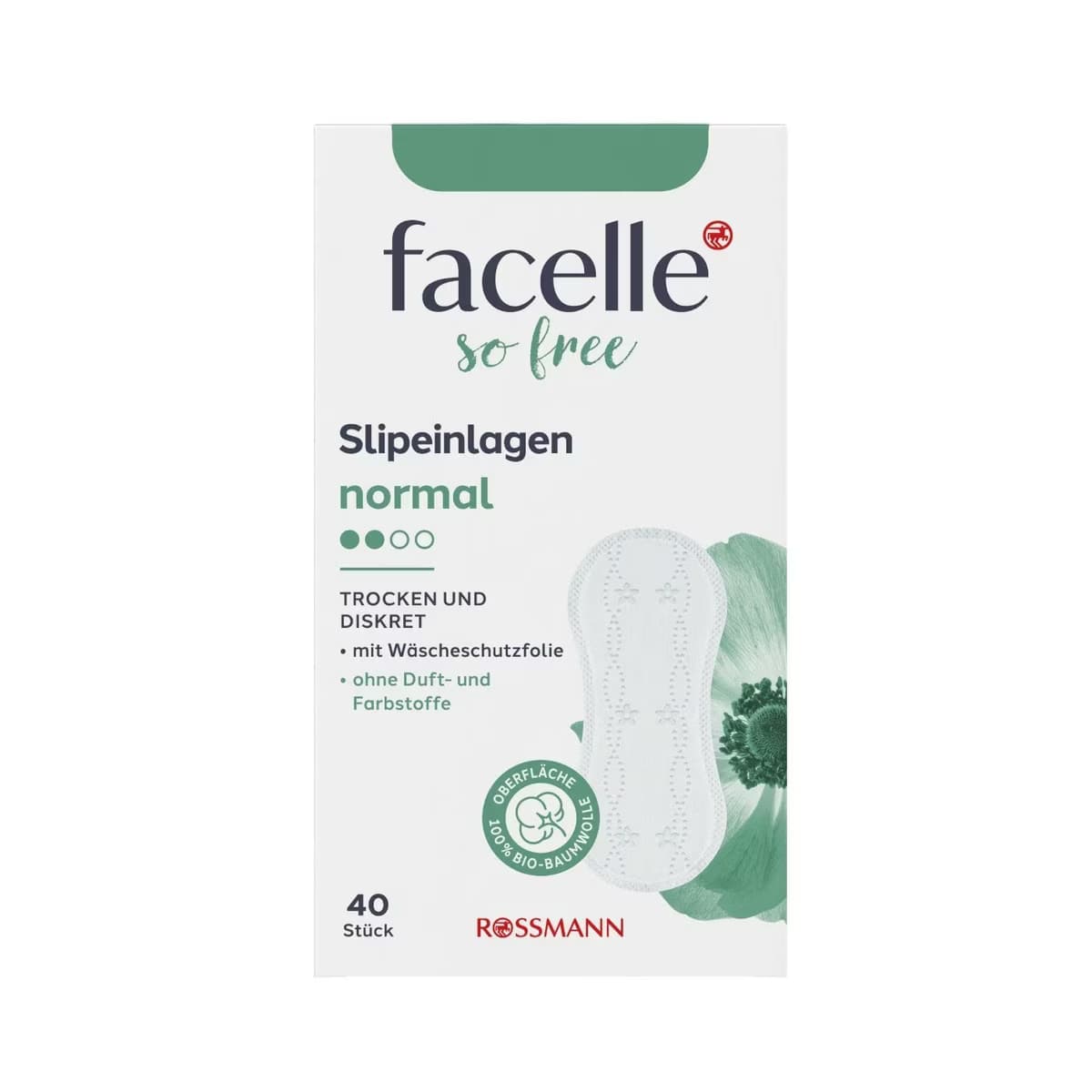 Facelle Natural Günlük Ped Normal 40'lı