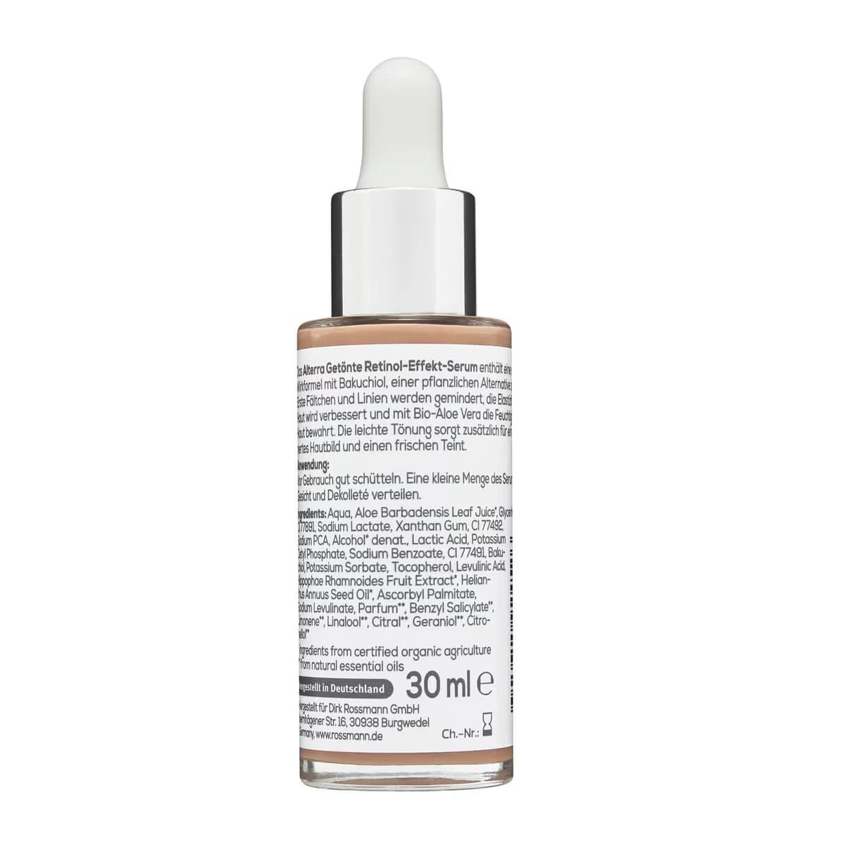 Alterra Serum Retinol Etkili Renkli 30 ml 2