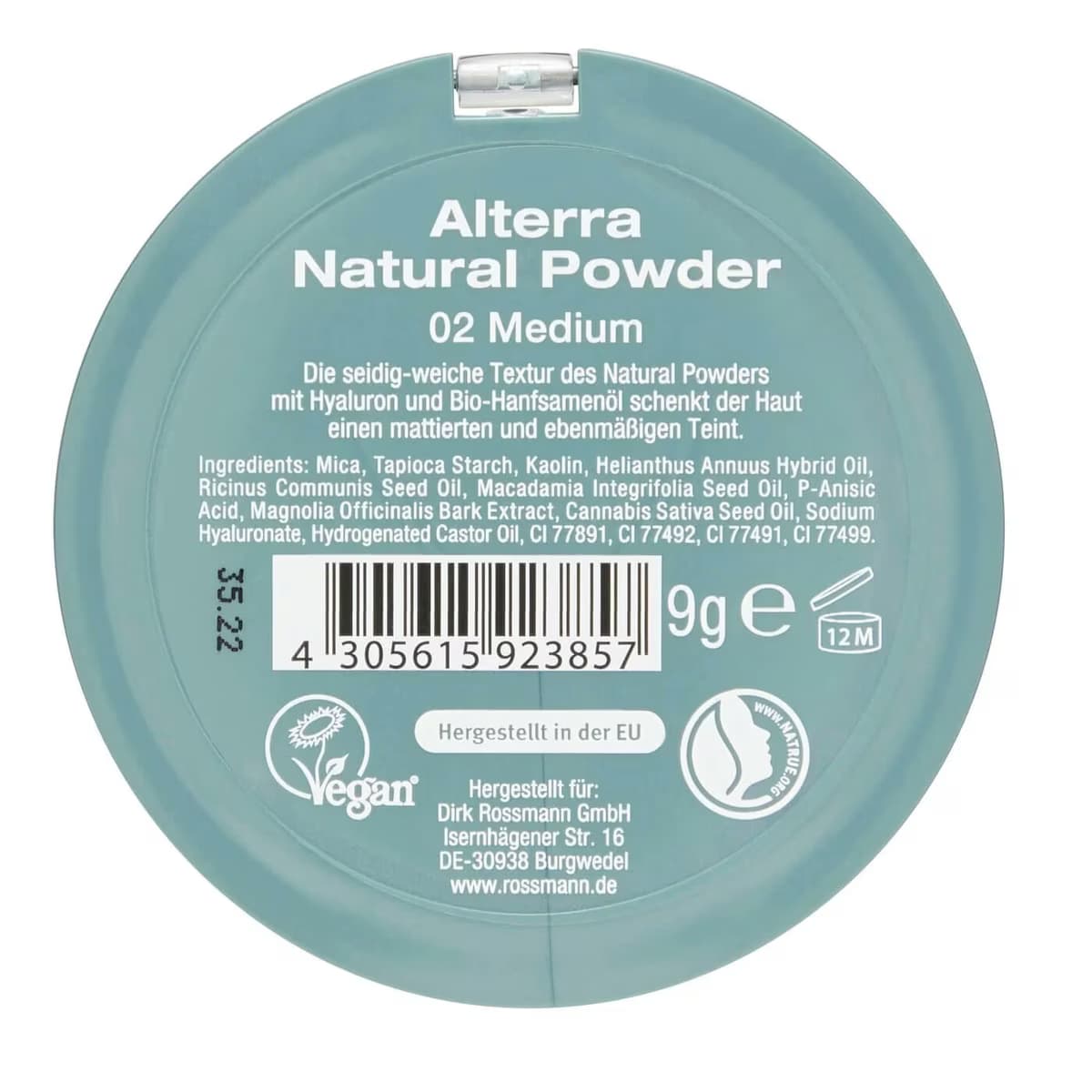 Alterra Pudra Hyaluron No.02 Medium 2