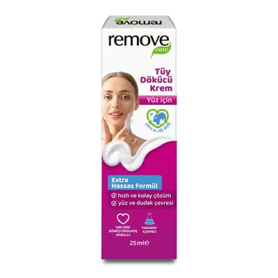 Remove Care Tüy Dökücü Krem Yüz İçin 25 ml