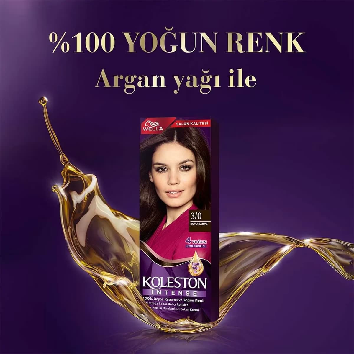 Koleston Intense Saç Boyası 3/0 Koyu Kahve 3