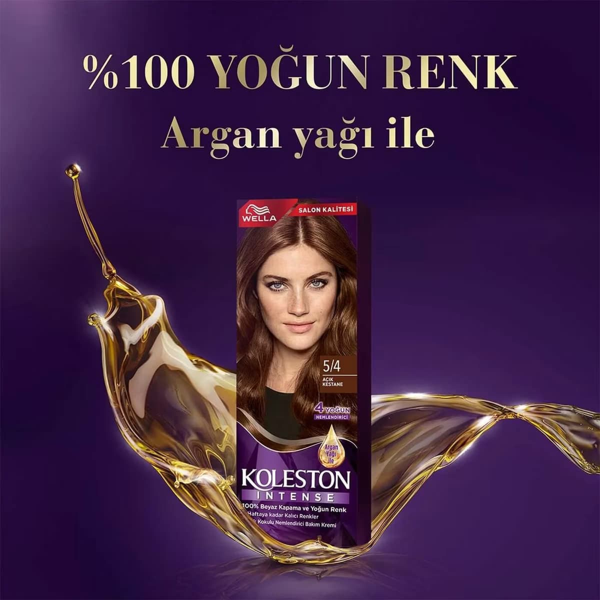 Koleston Intense Saç Boyası 5/4 Açık Kestane 3