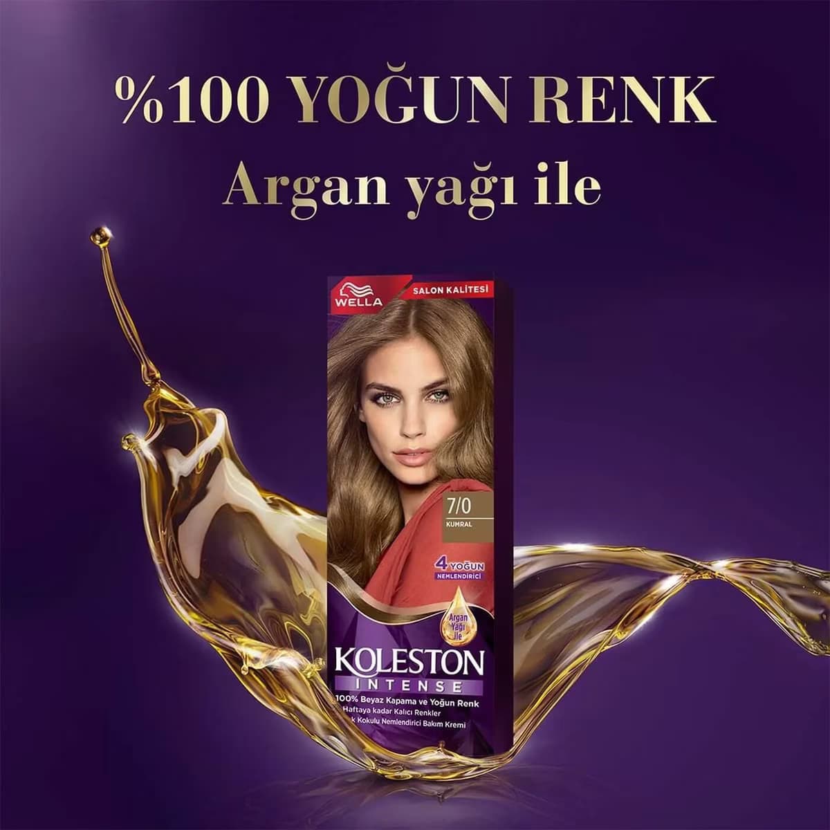 Koleston Intense Saç Boyası 7/0 Kumral 3