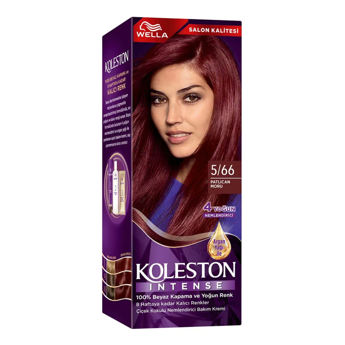 Koleston Intense Saç Boyası 5/66 Patlıcan Moru