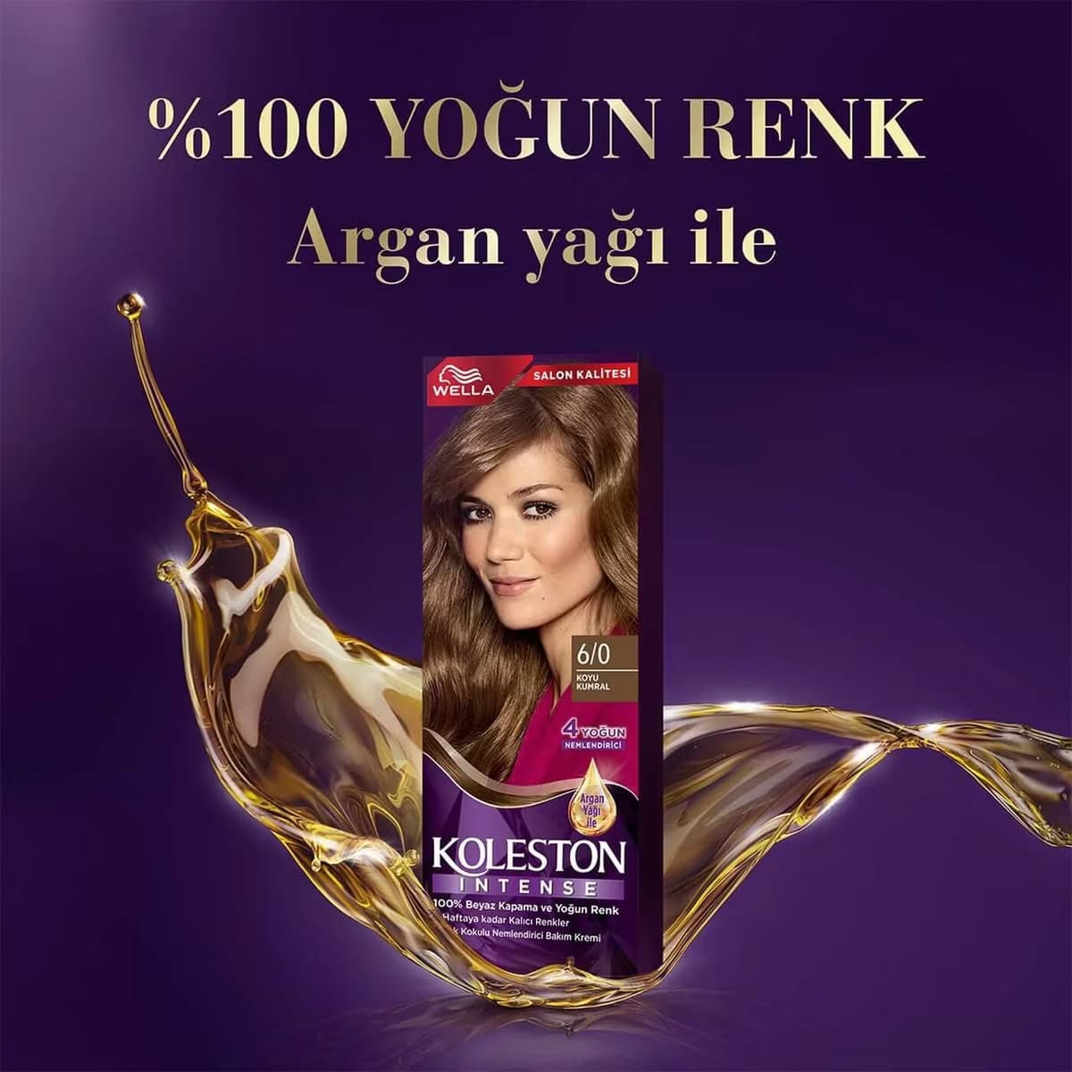Koleston Intense Saç Boyası 6/0 Koyu Kumral 3
