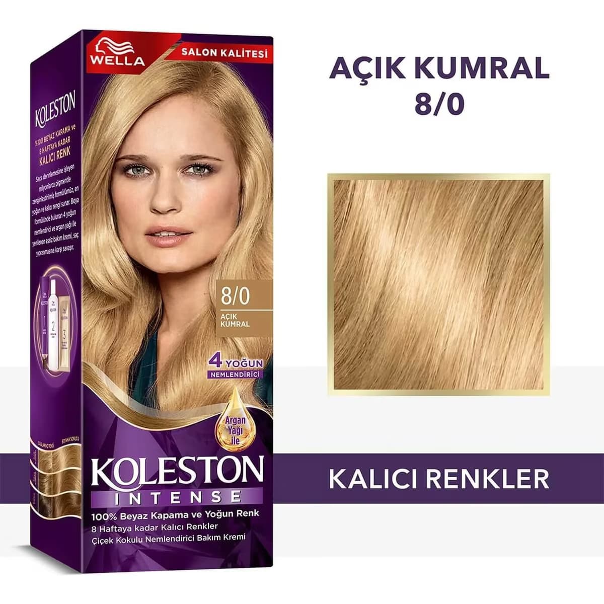Koleston Intense Saç Boyası 8/0 Açık Kumral 2