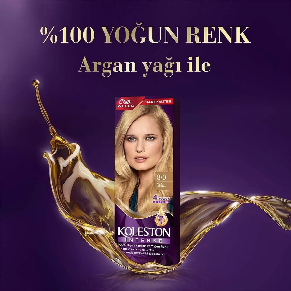 Koleston Intense Saç Boyası 8/0 Açık Kumral 3