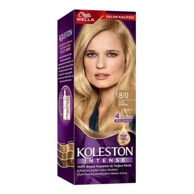 Koleston Intense Saç Boyası 8/0 Açık Kumral