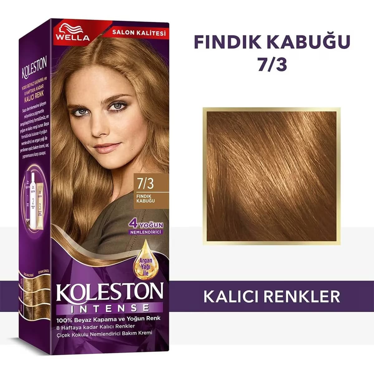 Koleston Intense Saç Boyası 7/3 Fındık Kabuğu 2