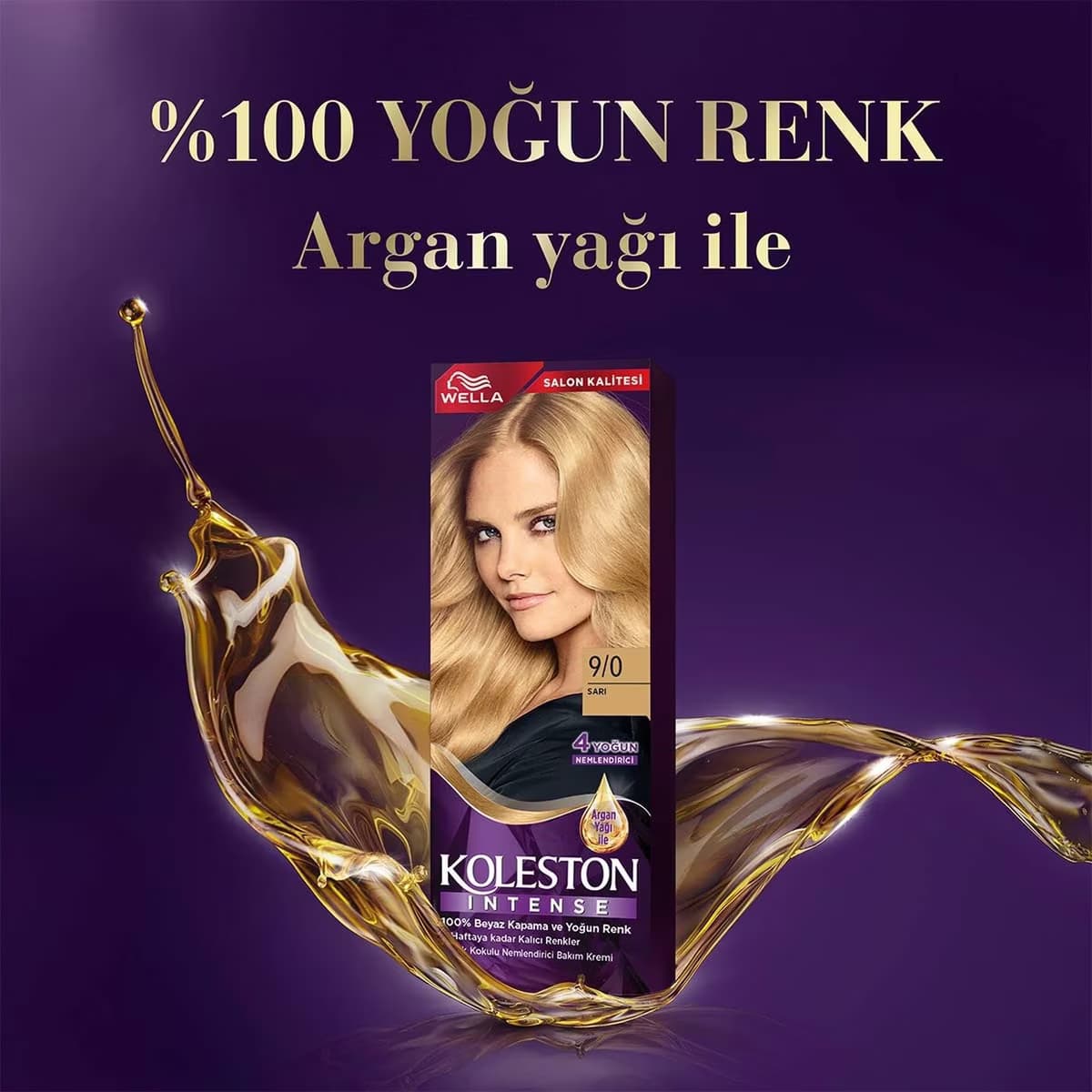 Wella Koleston Intense Saç Boyası 9/0 Sarı 3