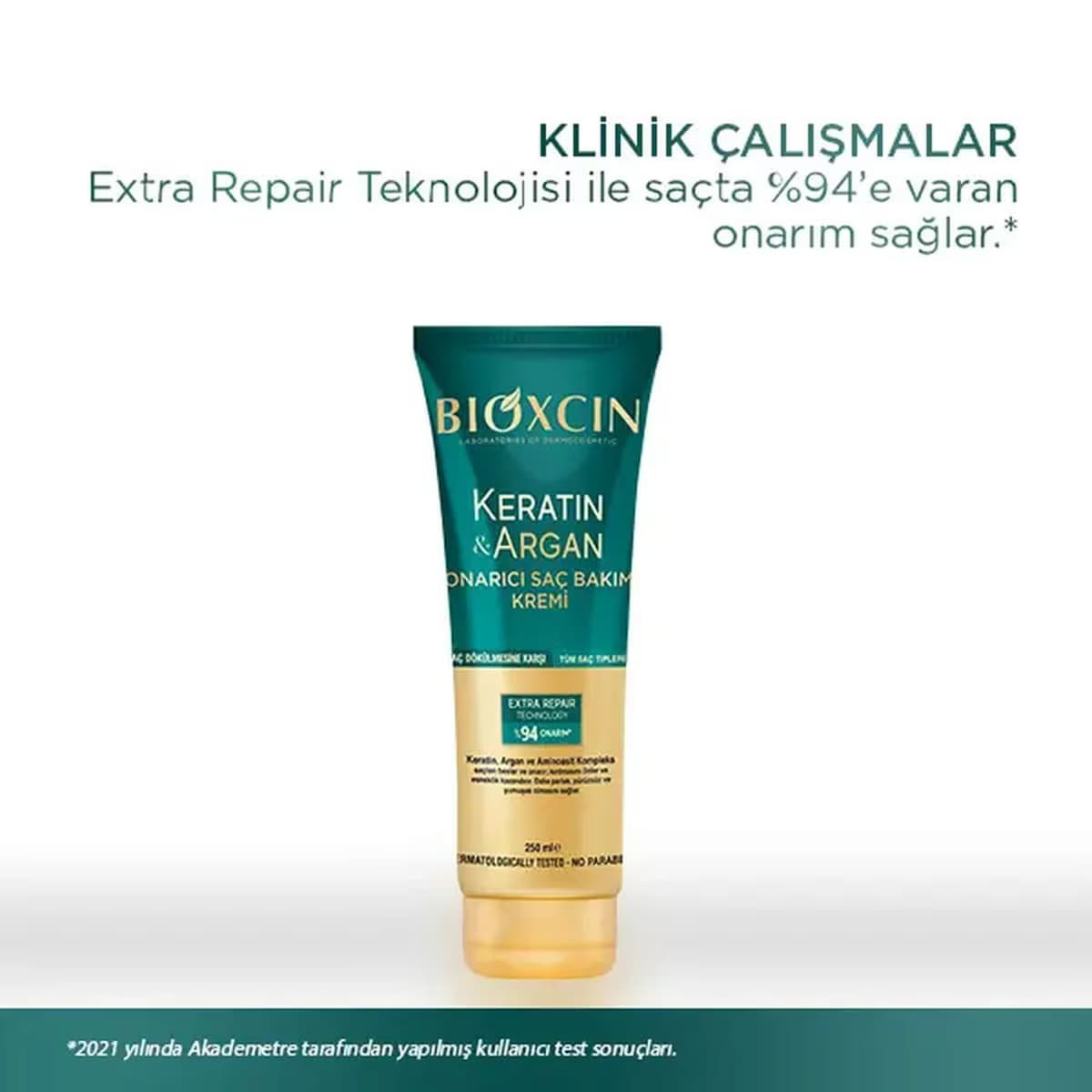 Bioxcin Saç Bakım Kremi Keratin & Argan 250 ml 5