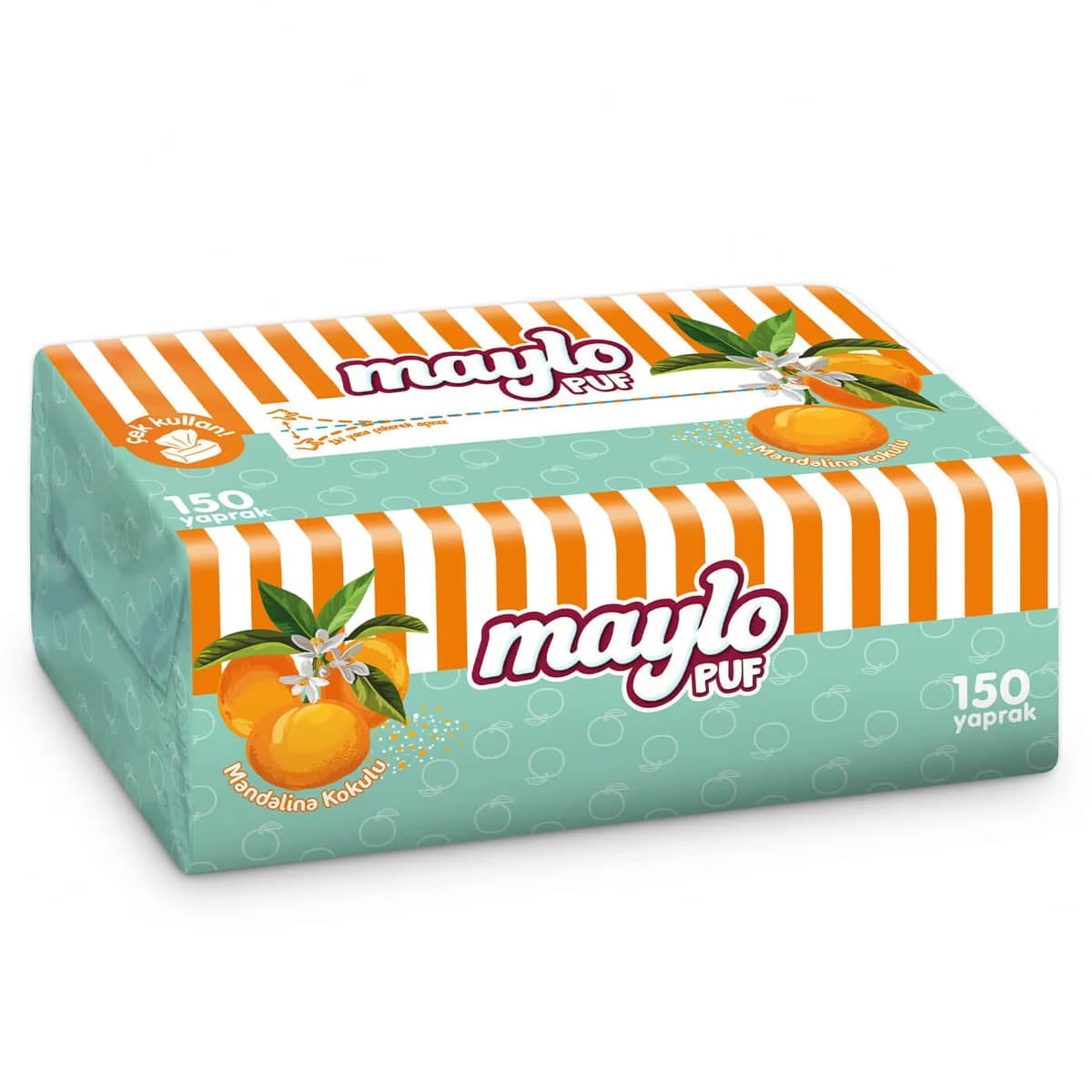 Maylo Puf Mendil Mandalina Kokulu 150'li 2