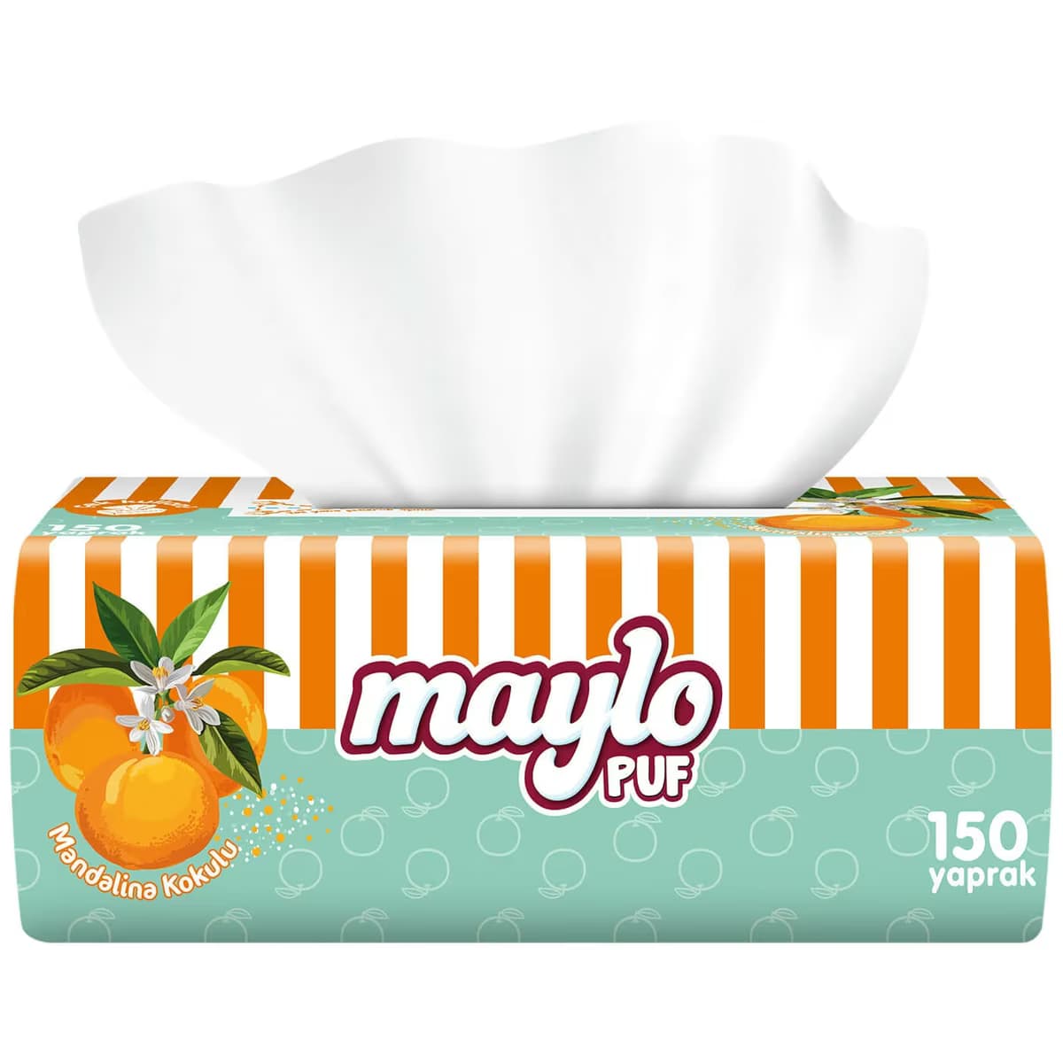 Maylo Puf Mendil Mandalina Kokulu 150'li 3