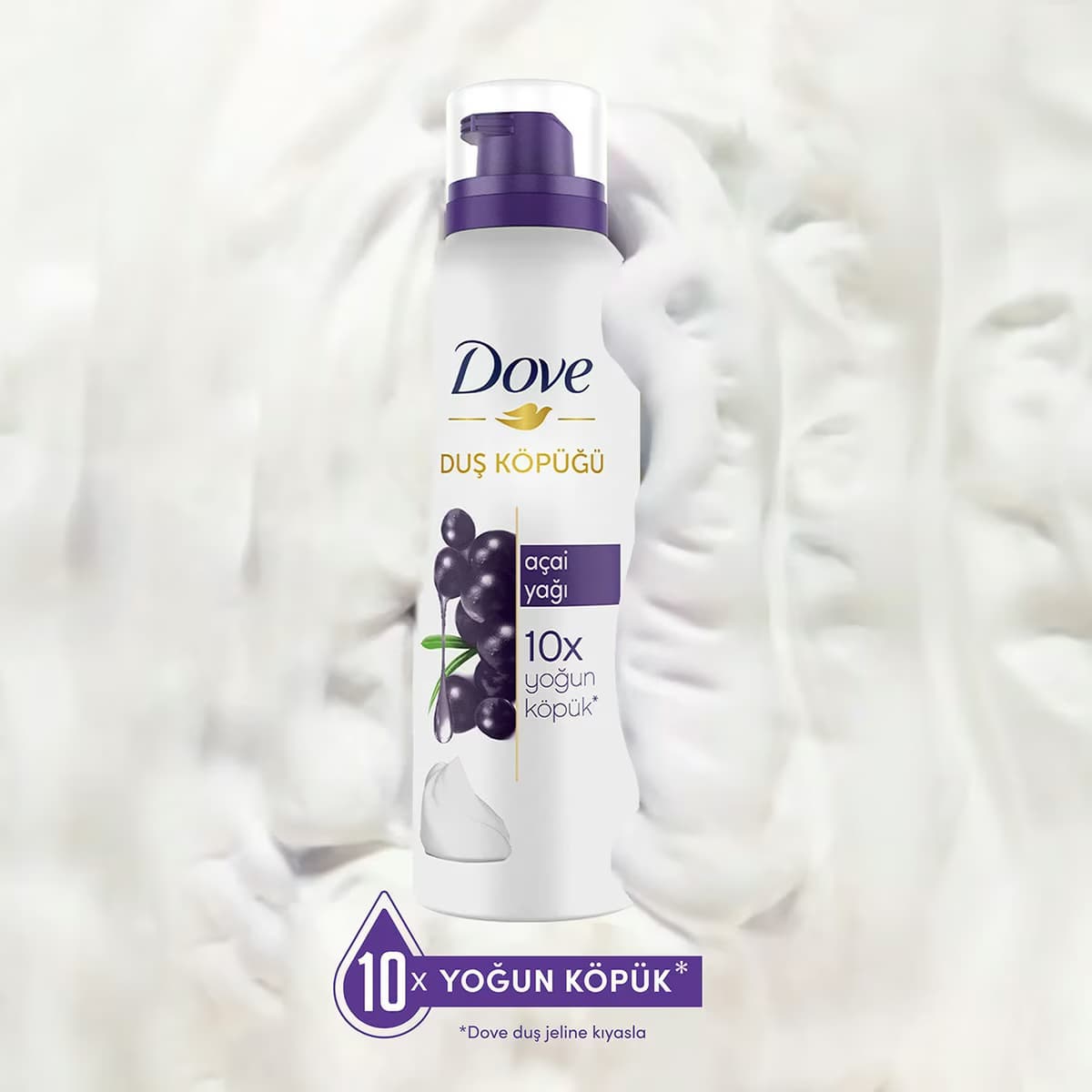 Dove Duş Köpüğü Acai Yağı 200 ml 4