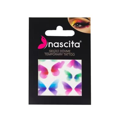 Nascita Geçici Dövme Butterfly 02