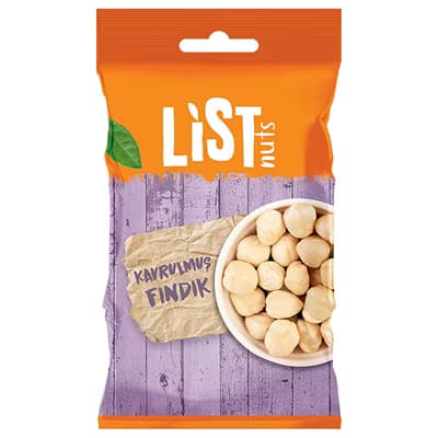 List Nuts Kavrulmuş Fındık 34 gr - Gratis