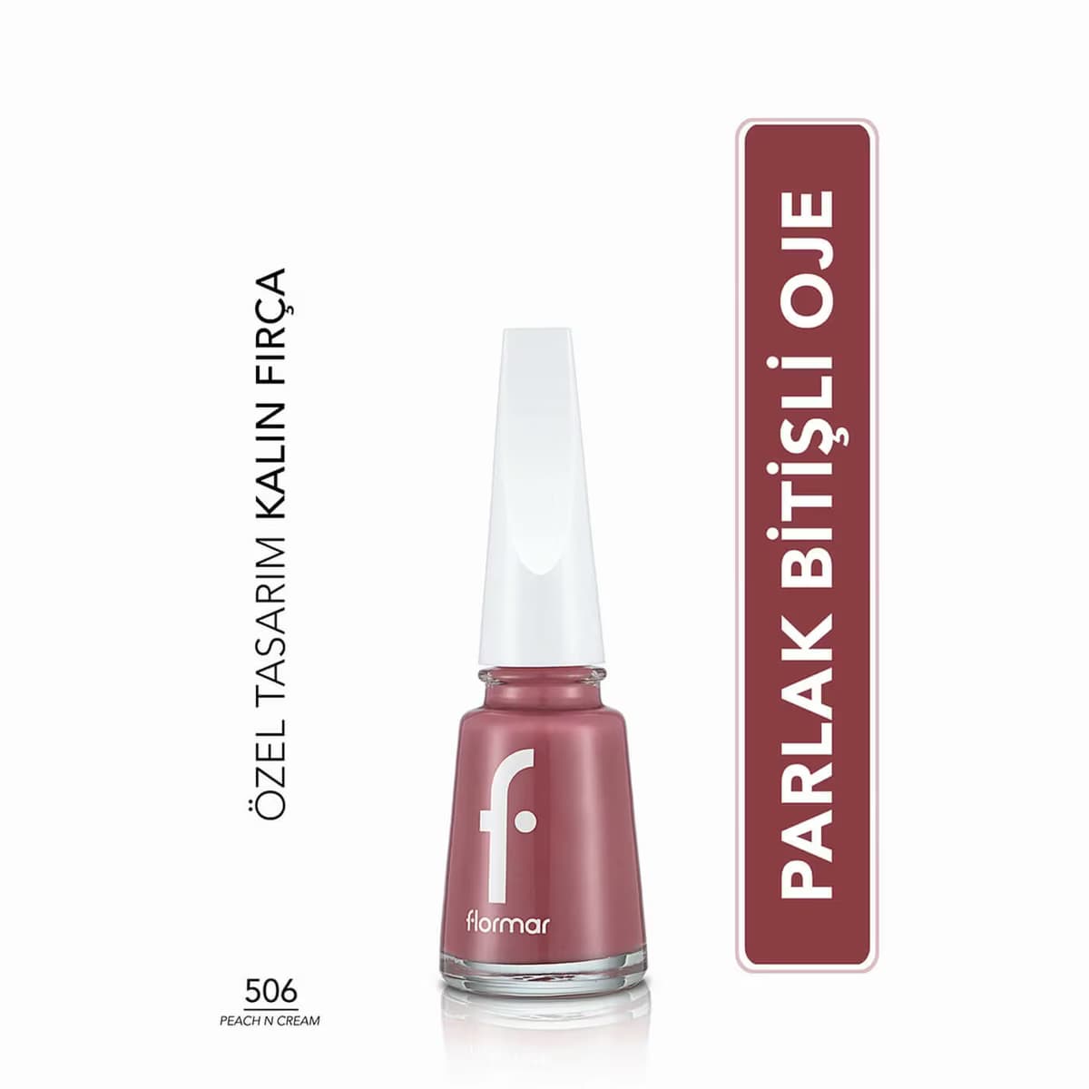 Flormar Oje Peac'n Cream New No: 506 11 ml 2