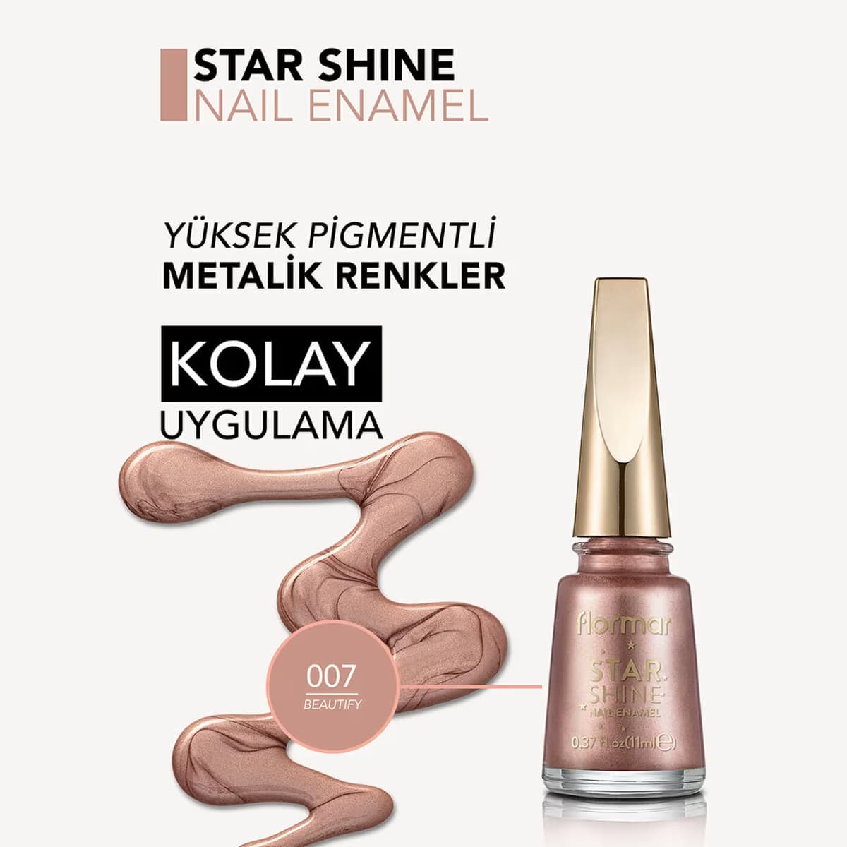 Flormar Oje Star Shine SSNE-07 Beautify 4
