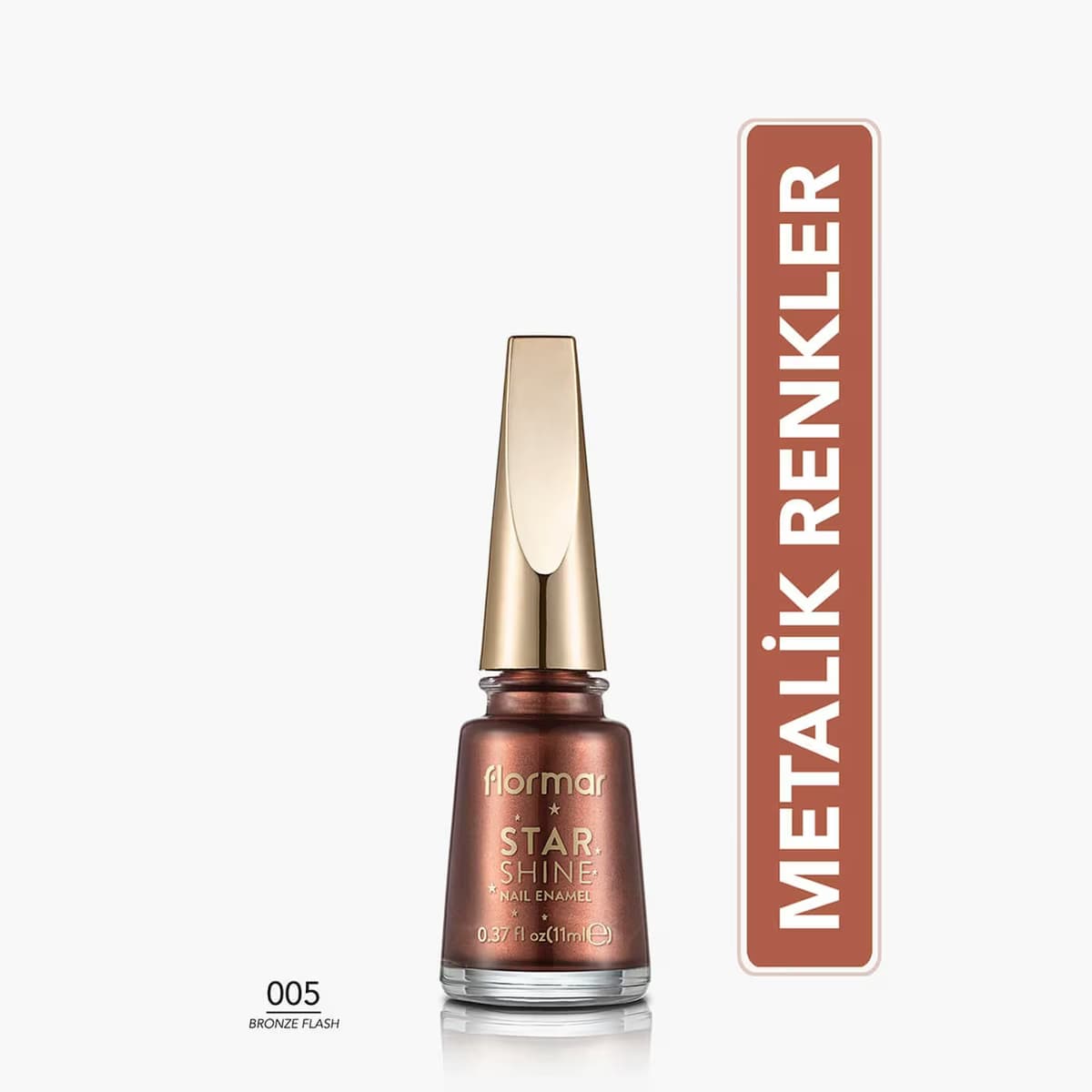 Flormar Oje Star Shine SSNE-05 Bronze Flash 3