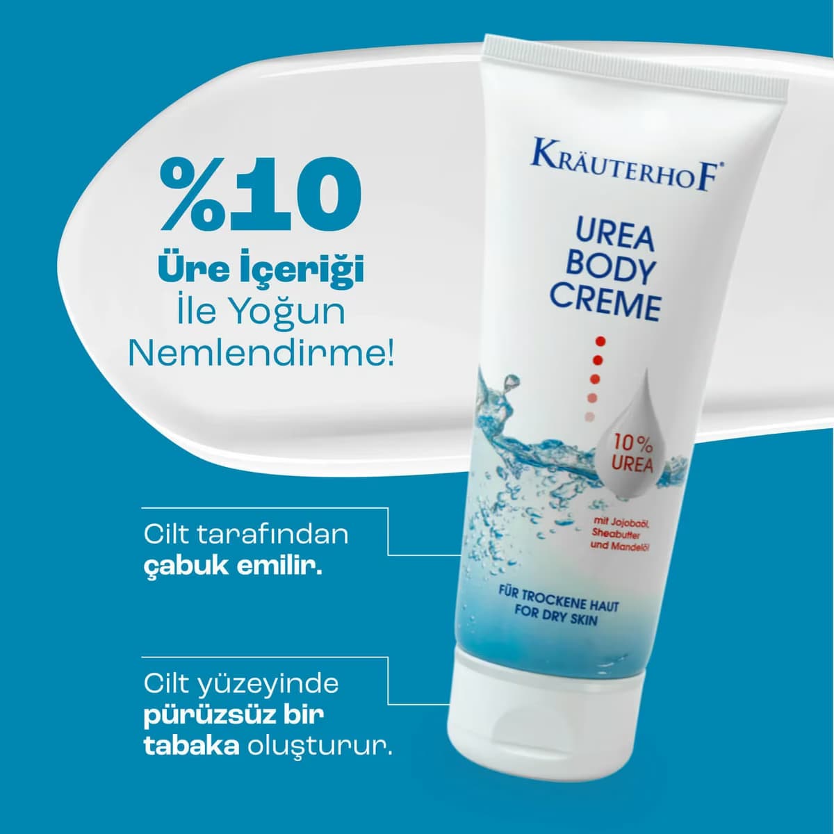 Krauterhof Vücut Kremi %10 Üre 200 ml 3