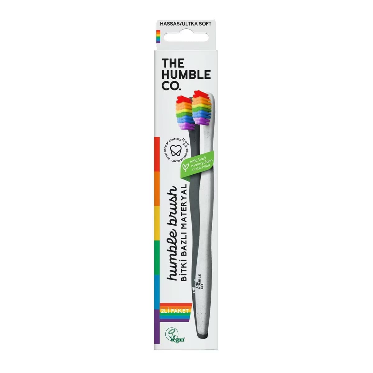 Humble Diş Fırçası Yetişkin Proud Renkli 2'li