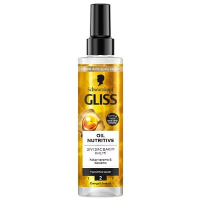 Gliss Sıvı Saç Kremi Oil Nutritive 200 ml