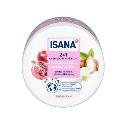 Isana Vücut Peelingi Nar&Shea Yağı 2in1 200 ml