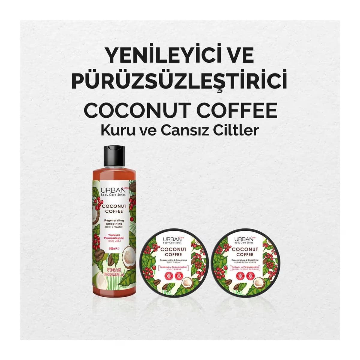 Urban Care Duş Jeli Coconut Coffe 750 ml 4
