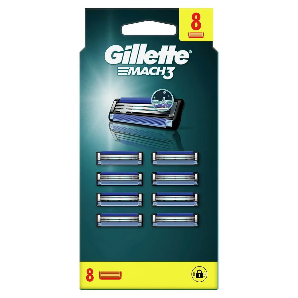 Gillette Mach3 Yedek Bıçak 8'li