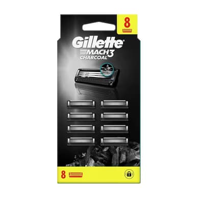Gillette Mach3 Charcoal Yedek Bıçak 8'li