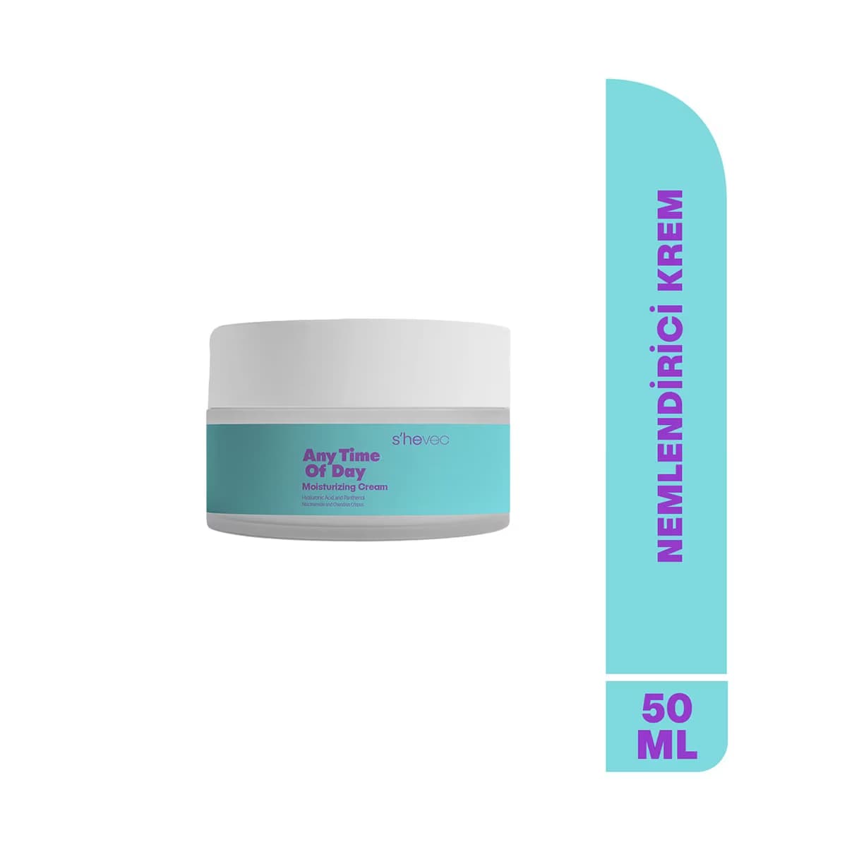 She Vec Bakım Kremi Any Time Of Day 50 ml 2