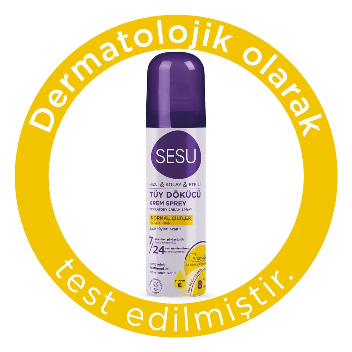 Sesu Tüy Dökücü Sprey Normal Ciltler 150 ml 2