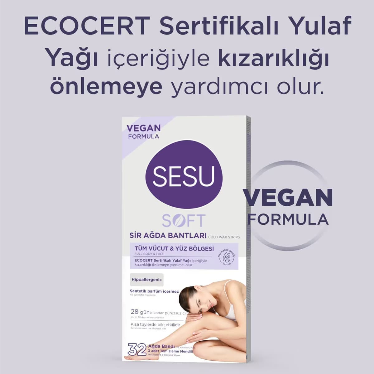 Sesu Soft Ağda Bandı 32'li 3