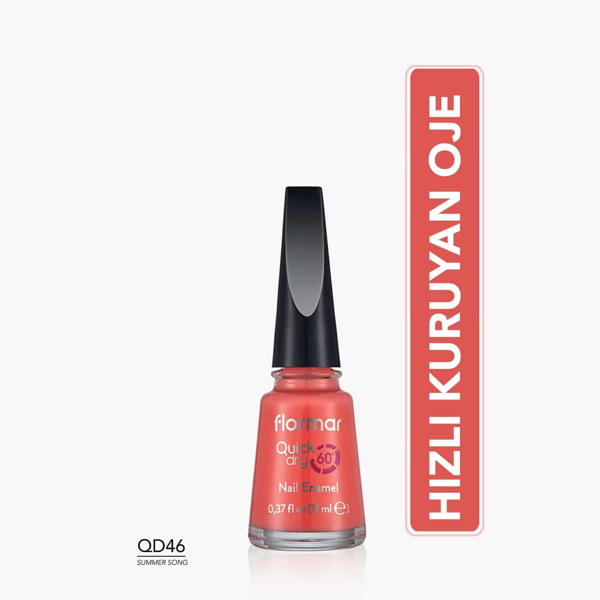 Flormar Oje Quick Dry QNE-46 Summer Song 3