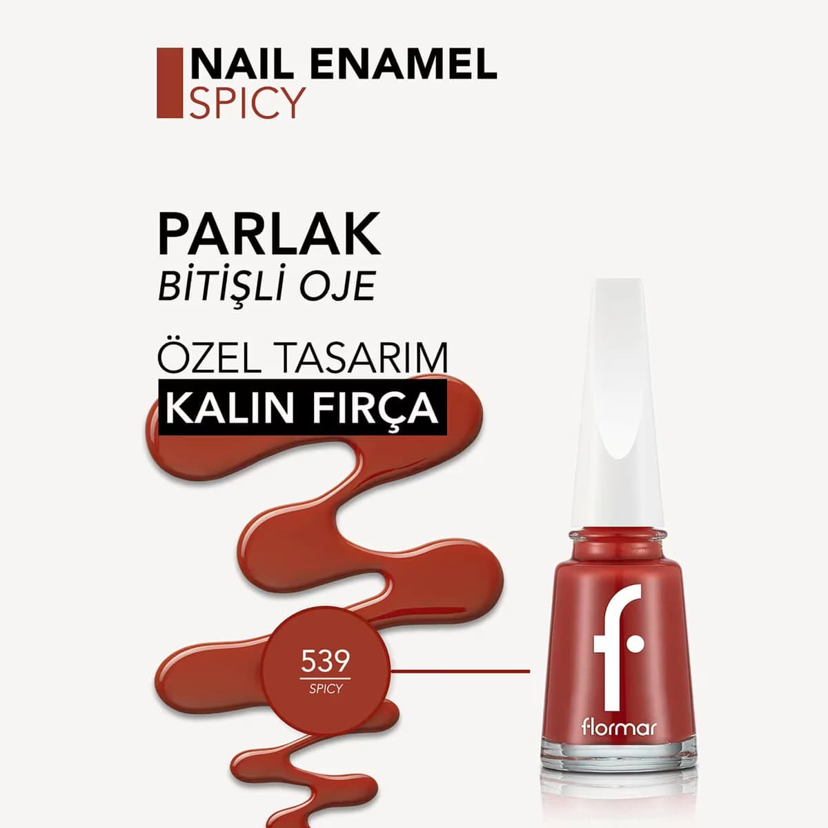 Flormar Oje FNE-539 Spicy 5
