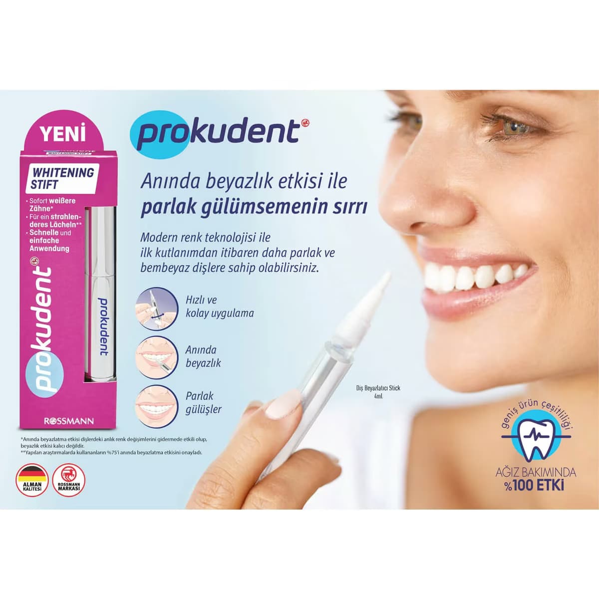 Prokudent Diş Beyazlatıcı Stick 2