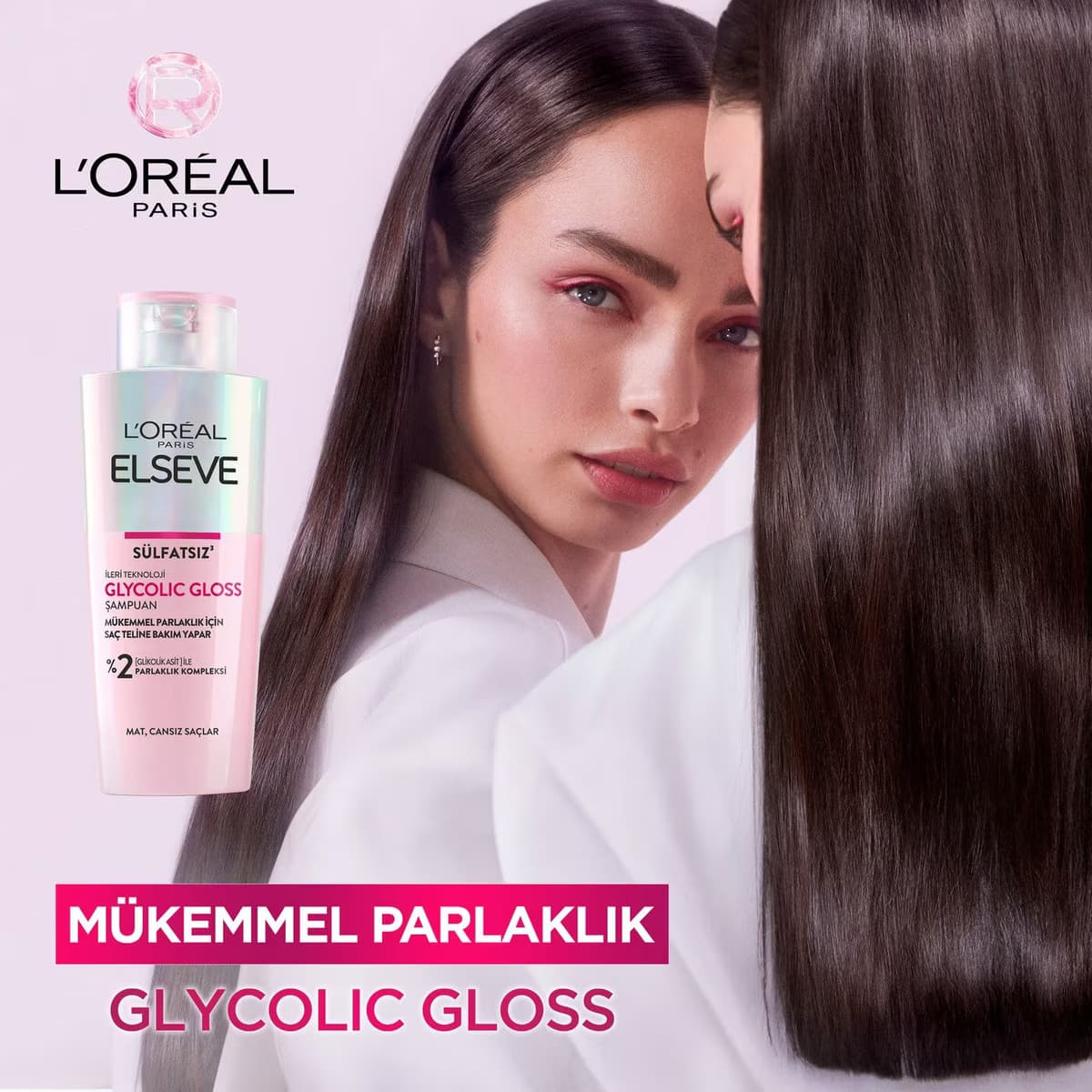 Elseve Glycolic Gloss Şampuan 200 ml 5