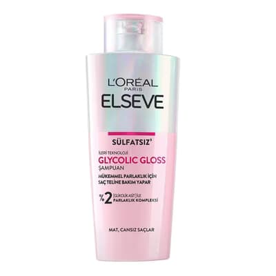 Elseve Glycolic Gloss Şampuan 200 ml