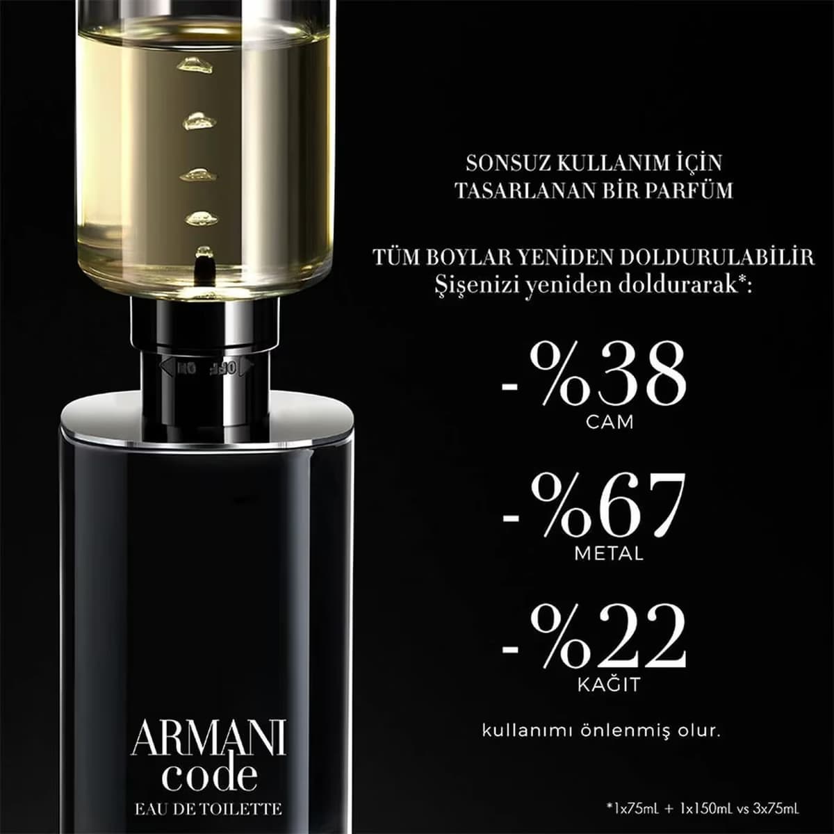 Giorgio Armani Code EDT Erkek Parfüm, 125 ml 4