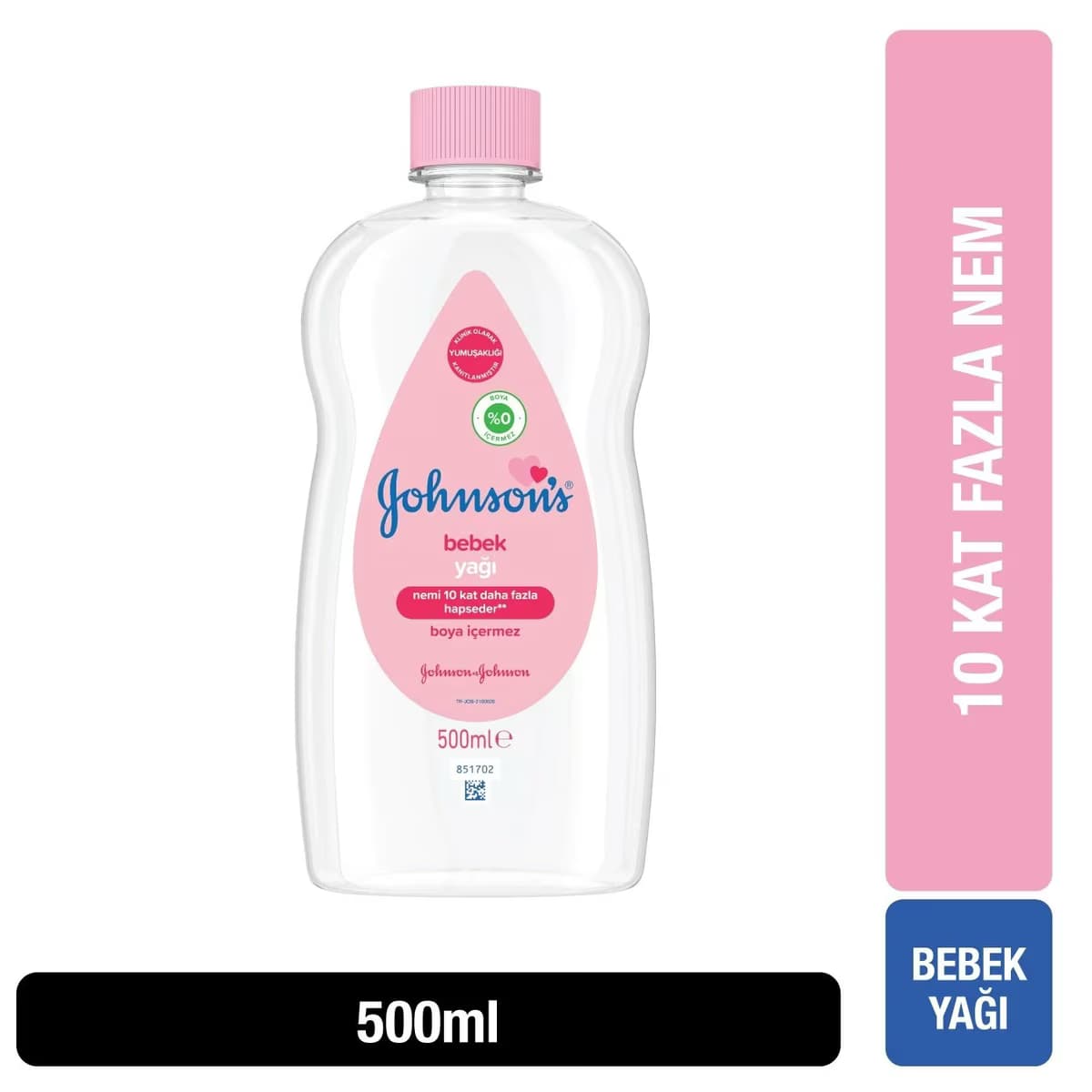 Johnson's Baby Bebek Yağı 500 ml 2