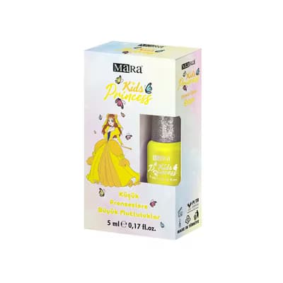 Mara Kids Princess Çocuk Oje Su Bazlı Sarı