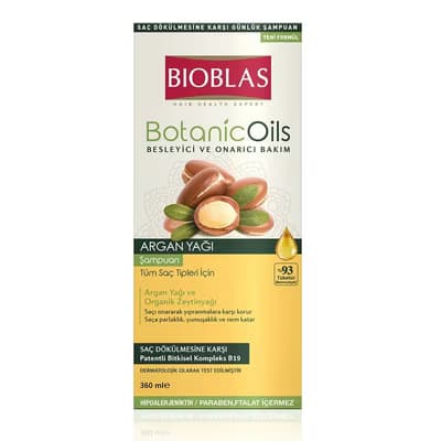 Bioblas Şampuan Argan Yağlı Besleyici 360 ml