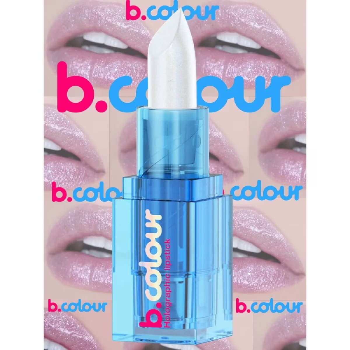 7Days B.Colour Holographic Ruj 04 Smurfette 4