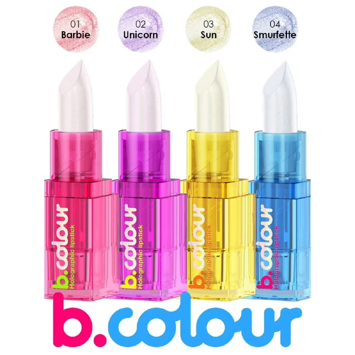 7Days B.Colour Holographic Ruj 04 Smurfette 5